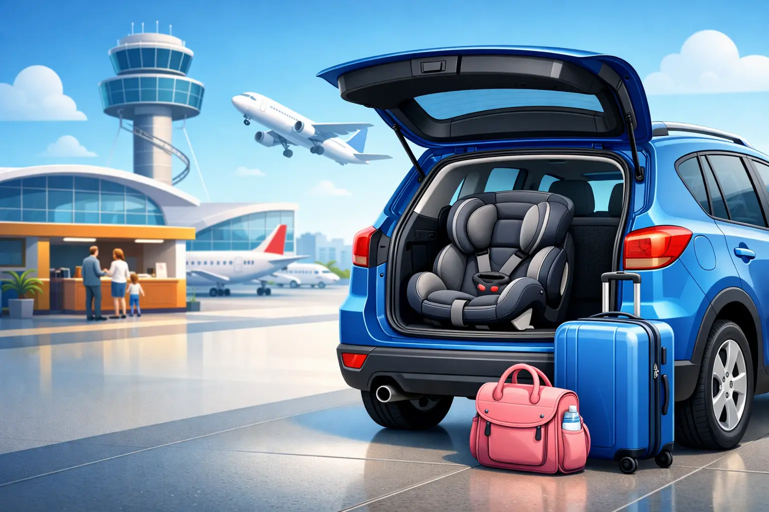Sydney Airport Car Hire With Baby Seat