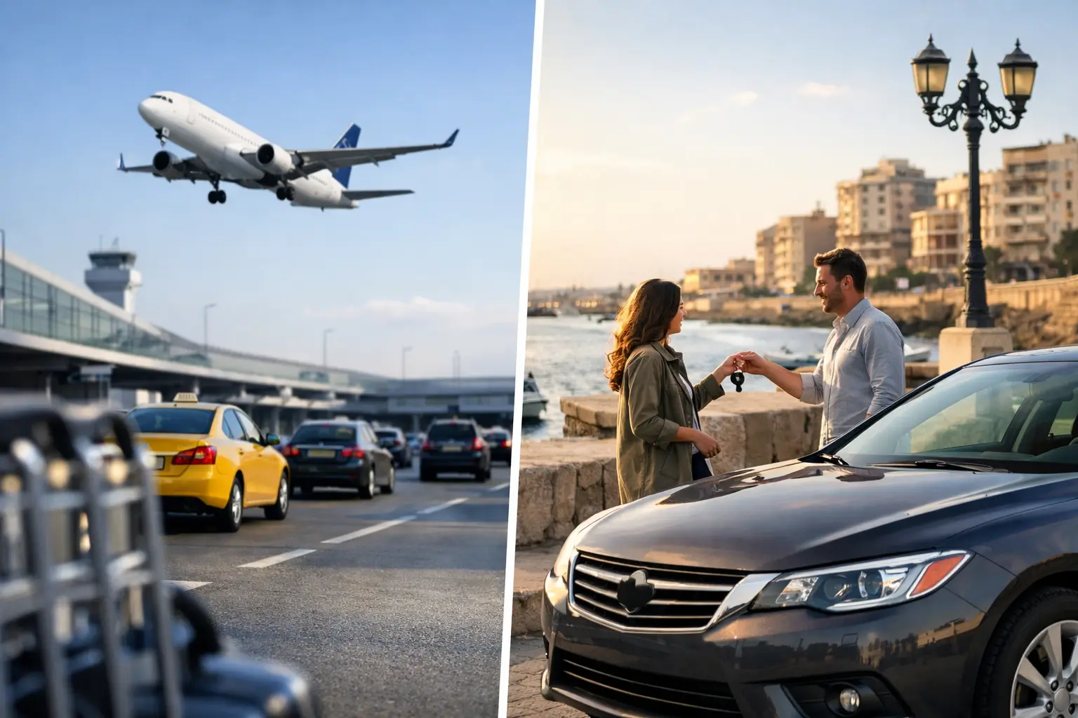 Airport Versus Alexandria Car Hire Costs